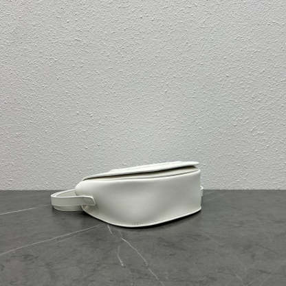 CE Folco Cuir Triomphe White For Women 7in/19cm 198263DU3.01BC