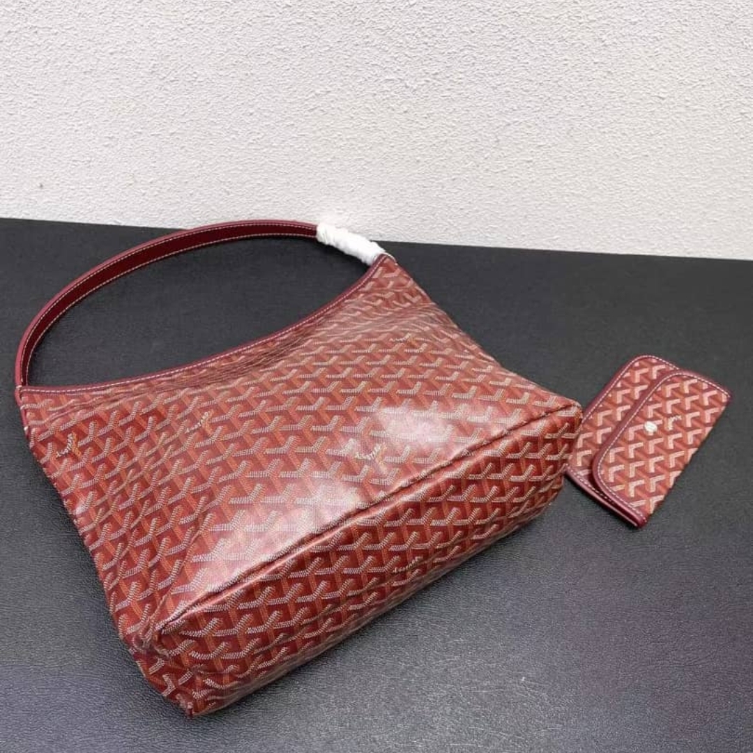 GOYARD BOHÈME HOBO BAG DARK RED 42CM BOHEMEPMLTY02CL02P