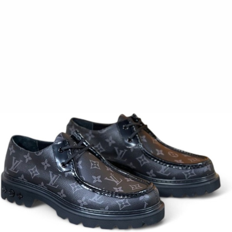 LUV LV RANGER DERBY MONOGRAM FLOWERS BLACK