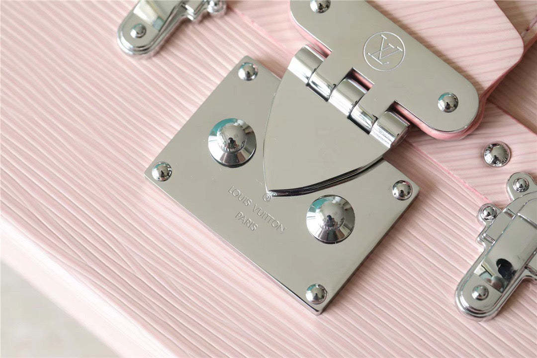 LV Petite Malle Epi Light Pink For Women,  Shoulder And Crossbody Bags 7.9in/20cm LV 