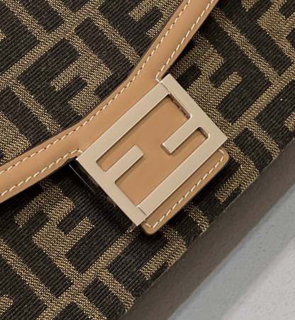 FI Mon Baguette Soft Trunk Brown Bag For Woman 21.5cm/8.5in