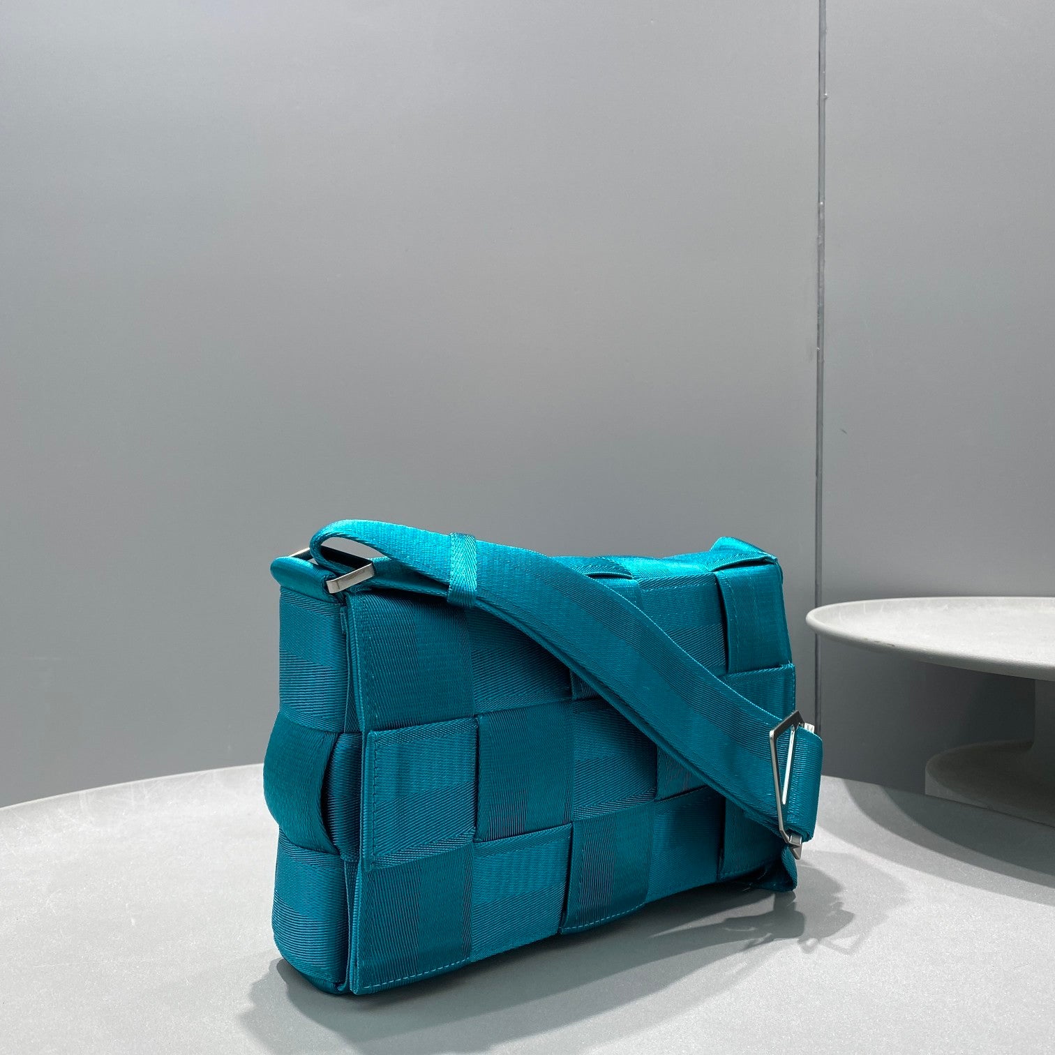 BV Webbing Blue, For Men, Bags 9.8in/25cm 680513V1G214634