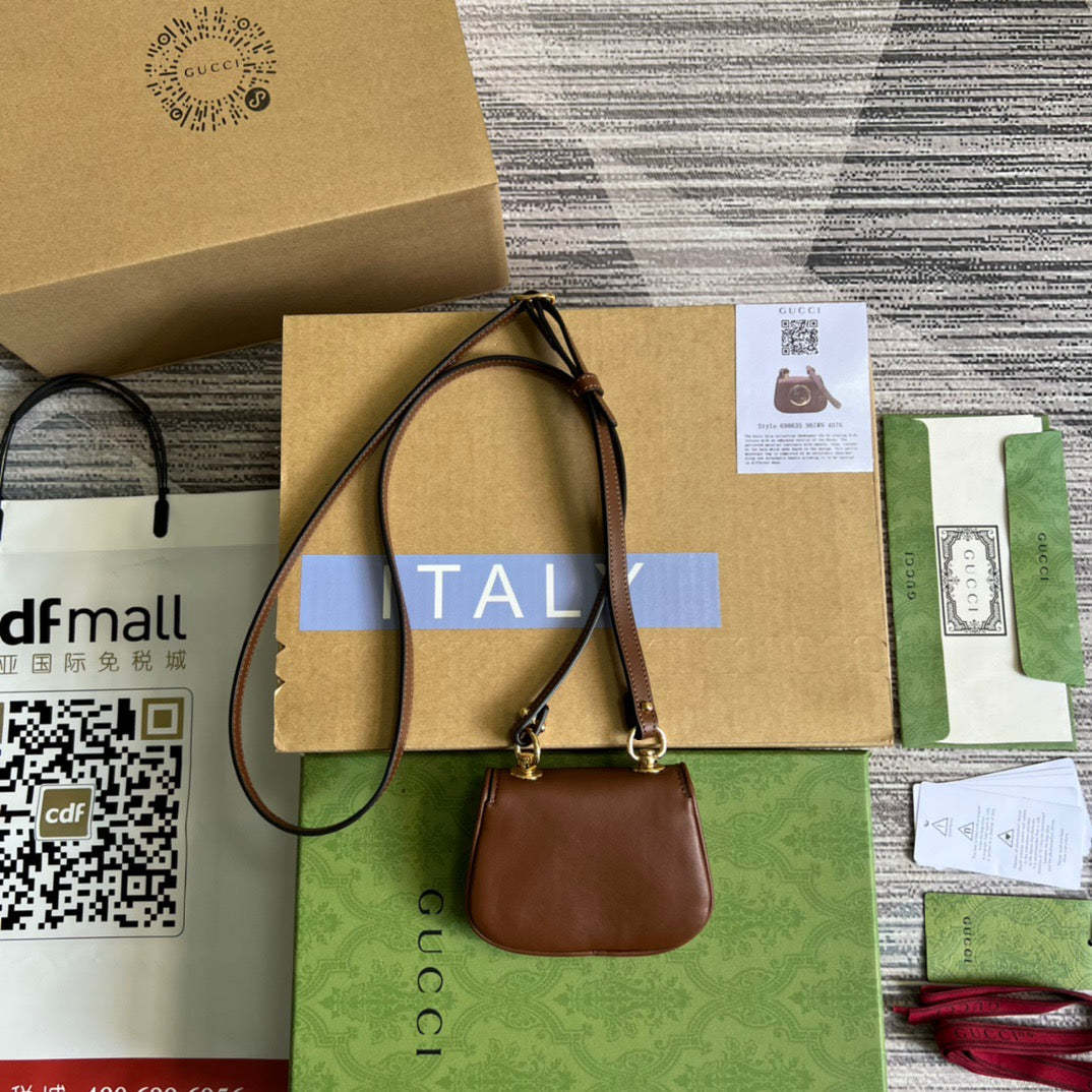 gg Blondie Card Case Wallet Red For Women, Women’s Bags 4.5in/12cm gg