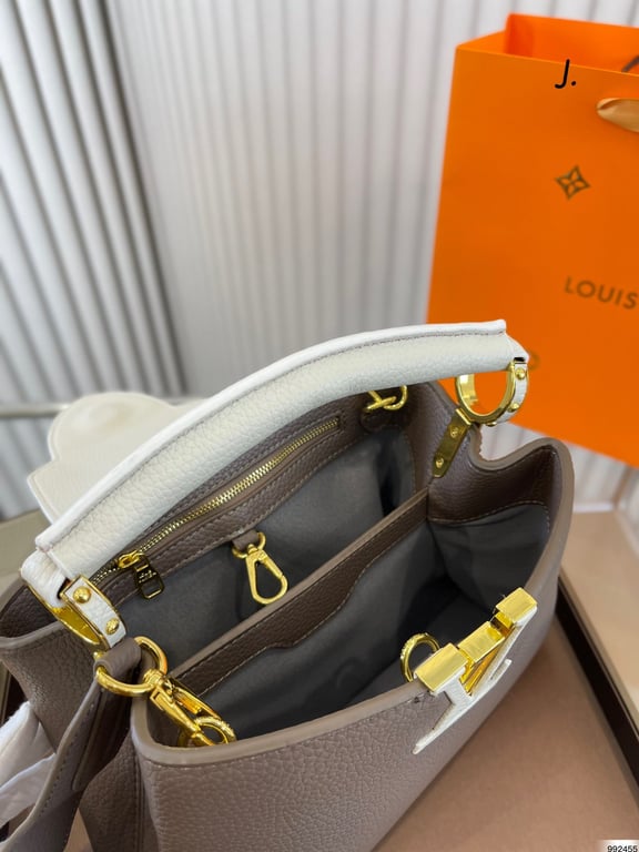 LUV CAPUCINES MM BROWN