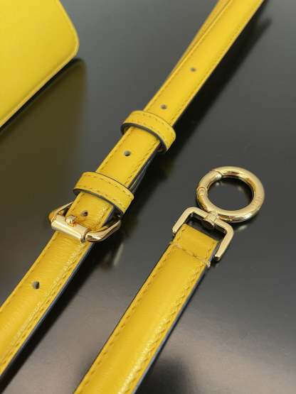 FI Peekaboo ISeeU Petite Yellow Small Bag For Woman 20cm/8in