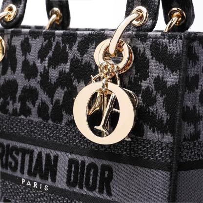 DO 44532 Lady D-Lite mini 17cm 24cm Leopard Print black white-2