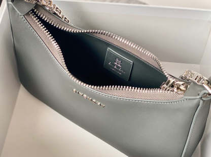 gv Small Moon Cut Out Bag Grey For Women, Handbags, Shoulder Bags 9.8in/25cm GVC