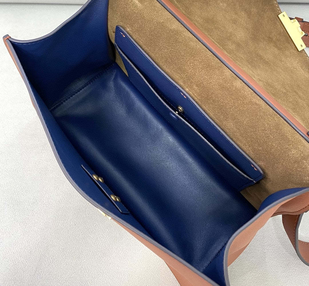 FI Kan U Small Brown Bag For Woman 25cm/9.5in