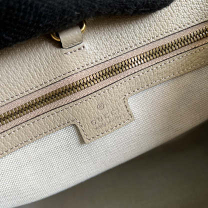 gg Small Tote Bag With Interlocking G Beige For Women, Women&#8217;s Bags 12.2in/31cm gg ‎659983 UULBT 9683