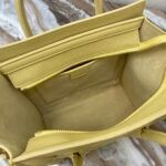 CE NANO LUGGAGE BAG IN DRUMMED CALFSKIN 20 CM YELLOW