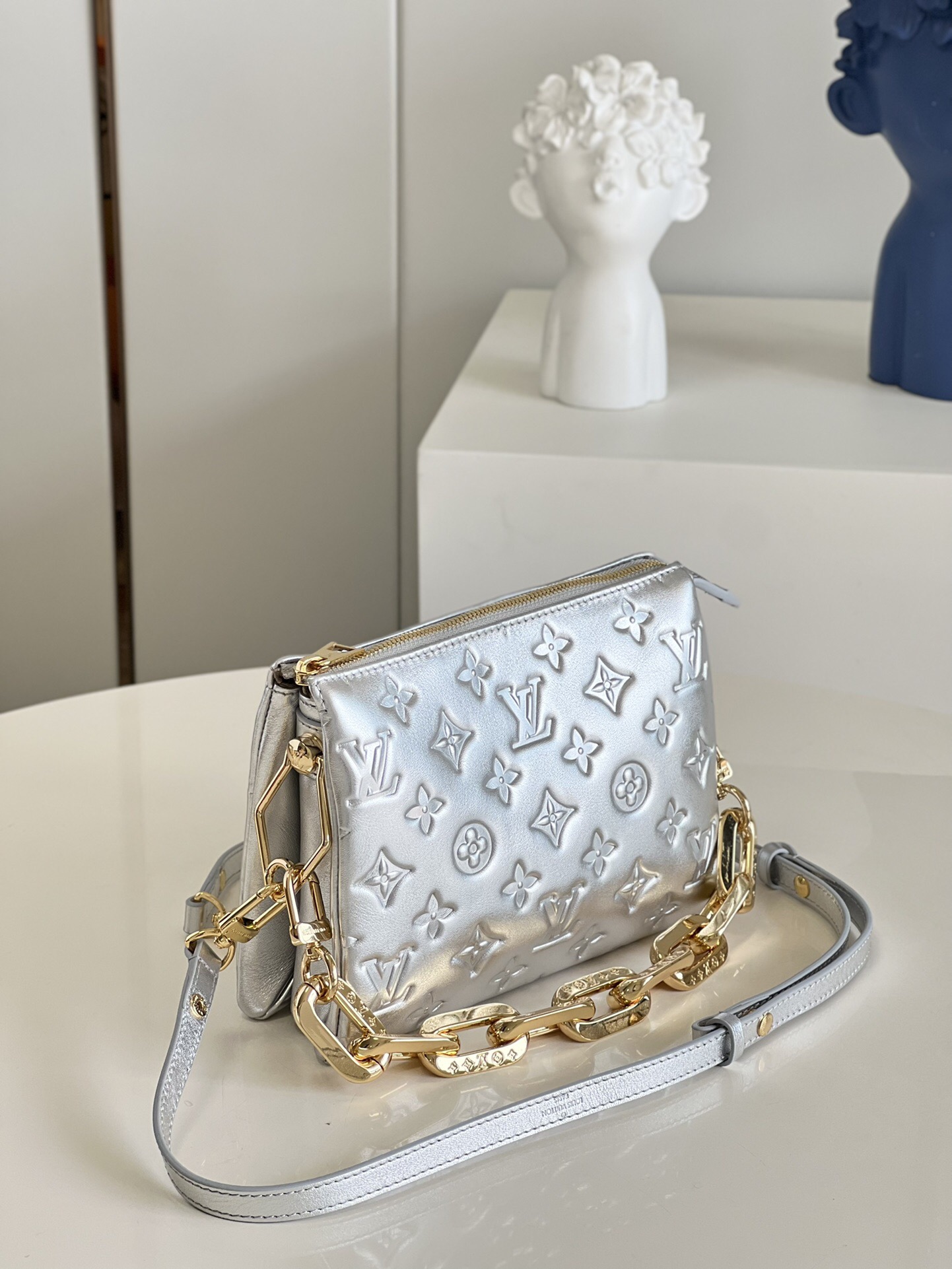 LV COUSSIN BB 21CM SILVER M20567