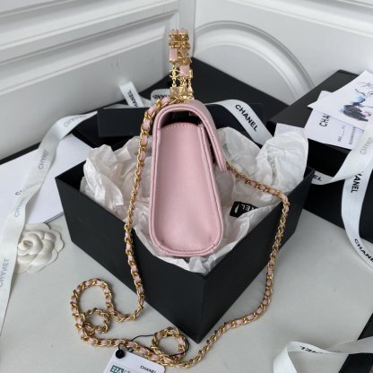 Chanel Clutch With Chain Gold Hardware PiNike For Women, Women’s Handbags, Shoulder Bags 5.7in/14.5cm