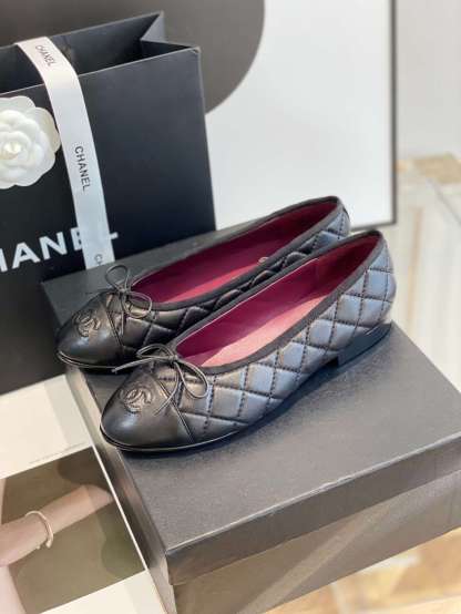 CHL BLACK BALLET FLATS