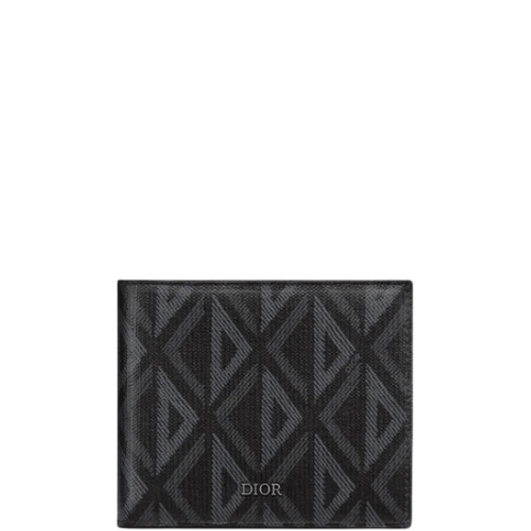 dir WALLET BLACK CD DIAMOND CANVAS 11CM 2ESBH027DCO H43E