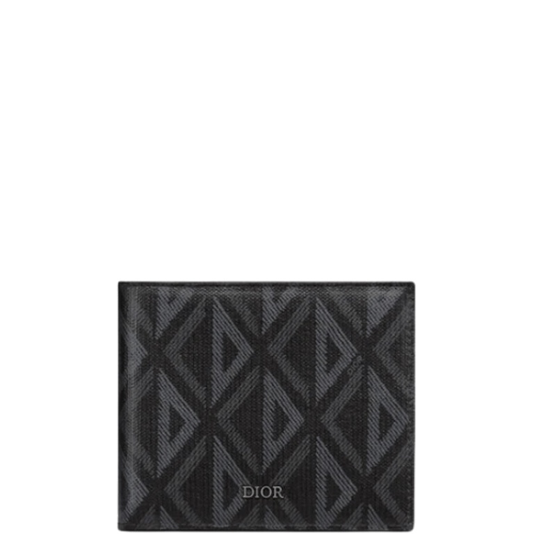 dir WALLET BLACK CD DIAMOND CANVAS 11CM 2ESBH027DCO H43E