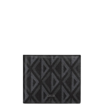 dir WALLET BLACK CD DIAMOND CANVAS 11CM 2ESBH027DCO H43E