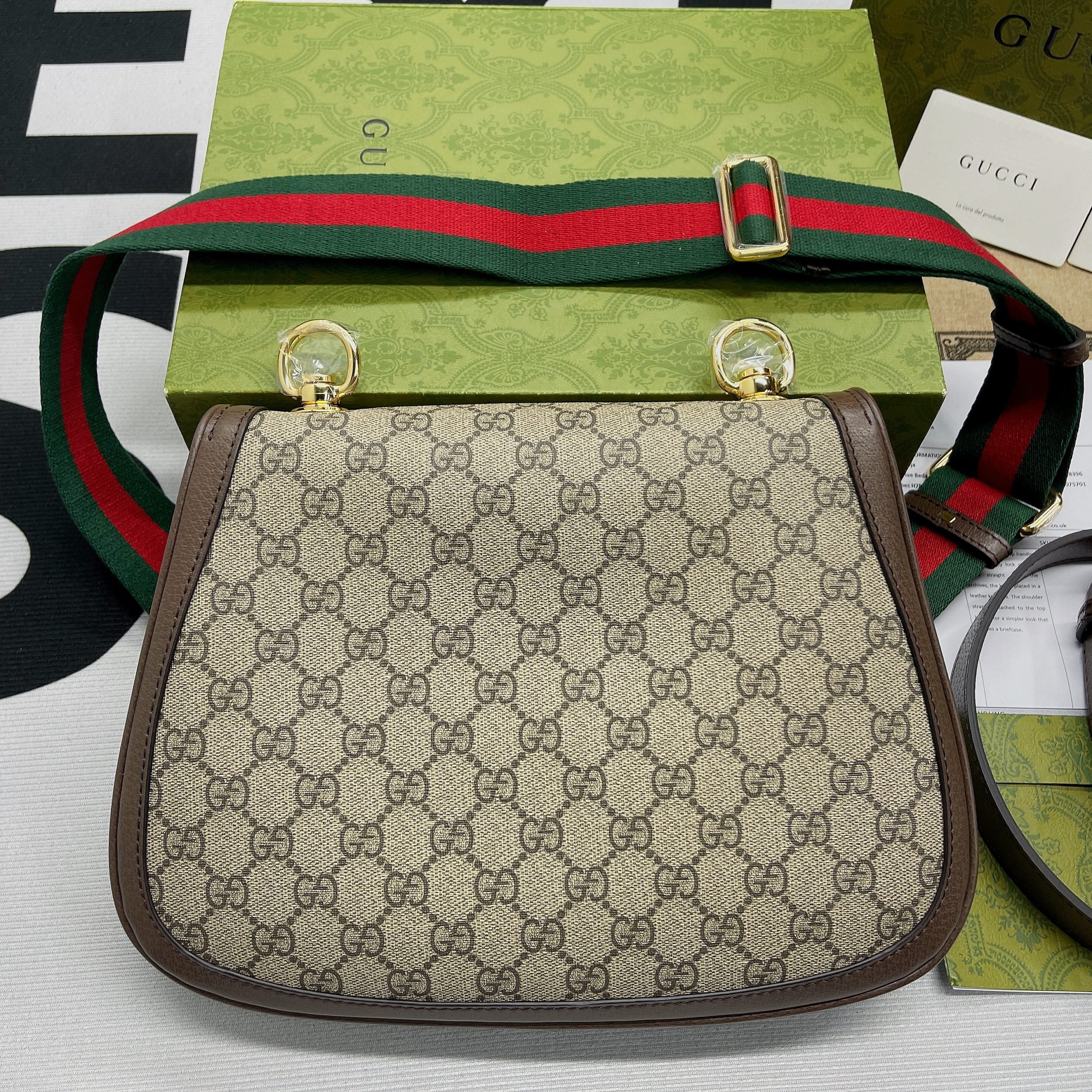 gg Blondie Medium Shoulder Bag Beige For Women, Women&#8217;s Bags 11.4in/29cm gg ‎699210 96IWG 8745
