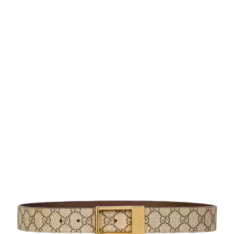 GG BELT WITH RECTANGULAR BUCKLE