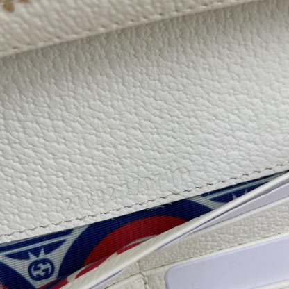 gg x Adidas Wallet With Chain Black For Women, Women&#8217;s Bags 7.5in/19cm gg 621892 UZ3BG 1057