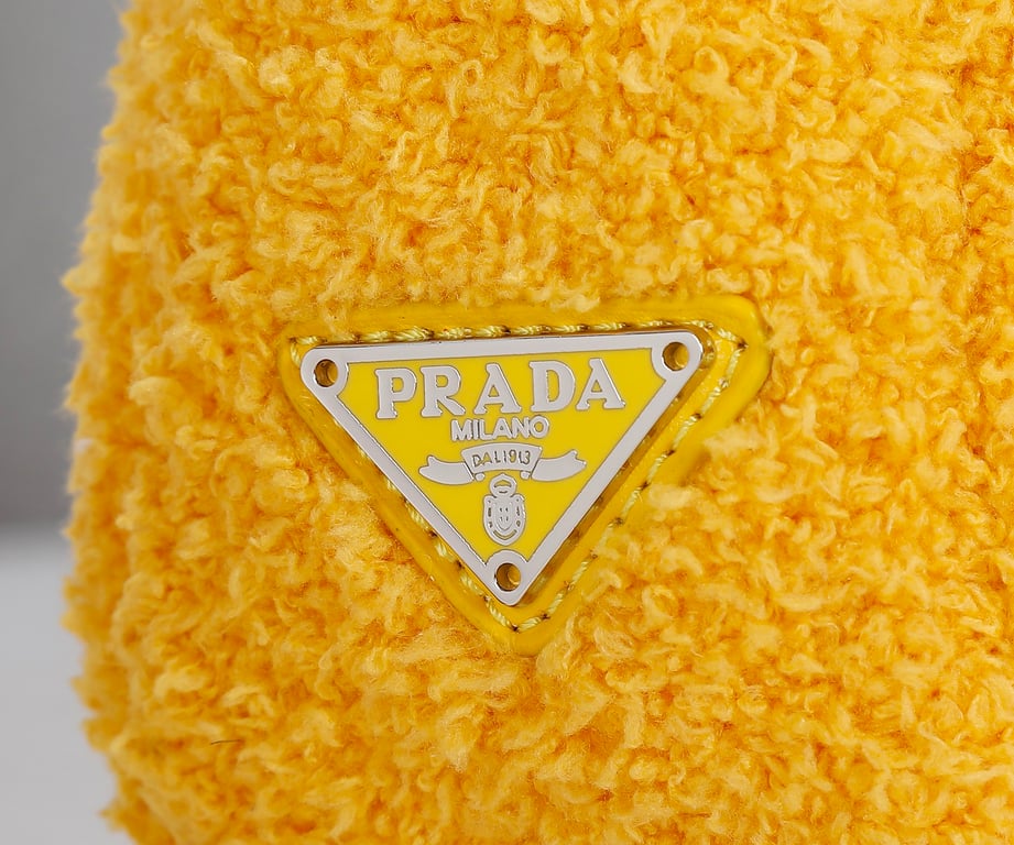 PR RE-EDITION 2000 TERRY MINI BAG YELLOW 22CM