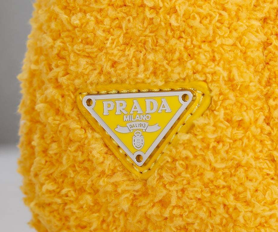 PR RE-EDITION 2000 TERRY MINI BAG YELLOW 22CM