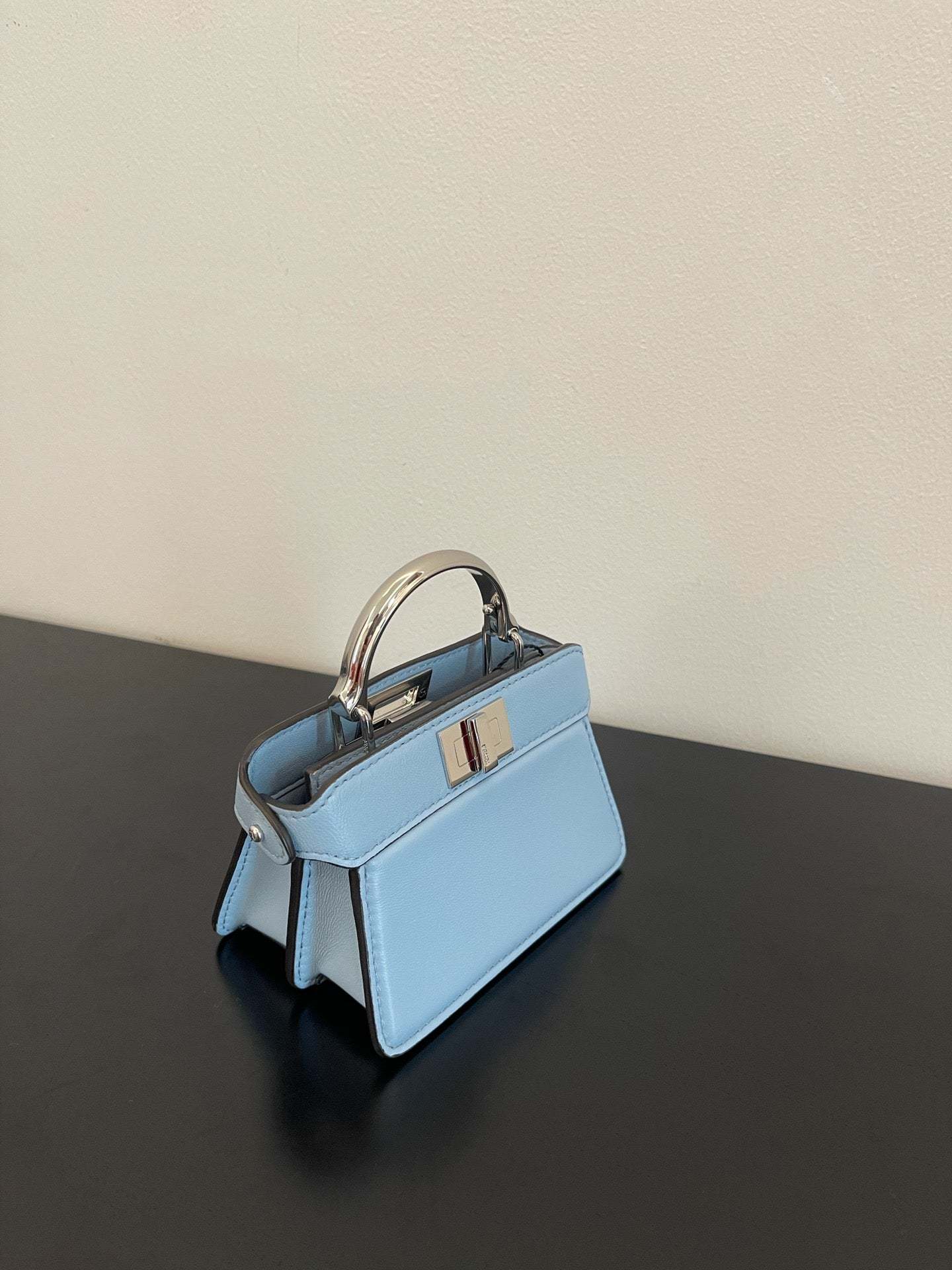 FI Peekaboo ISeeU Petite Blue Micro Bag For Woman 11cm/4.5in