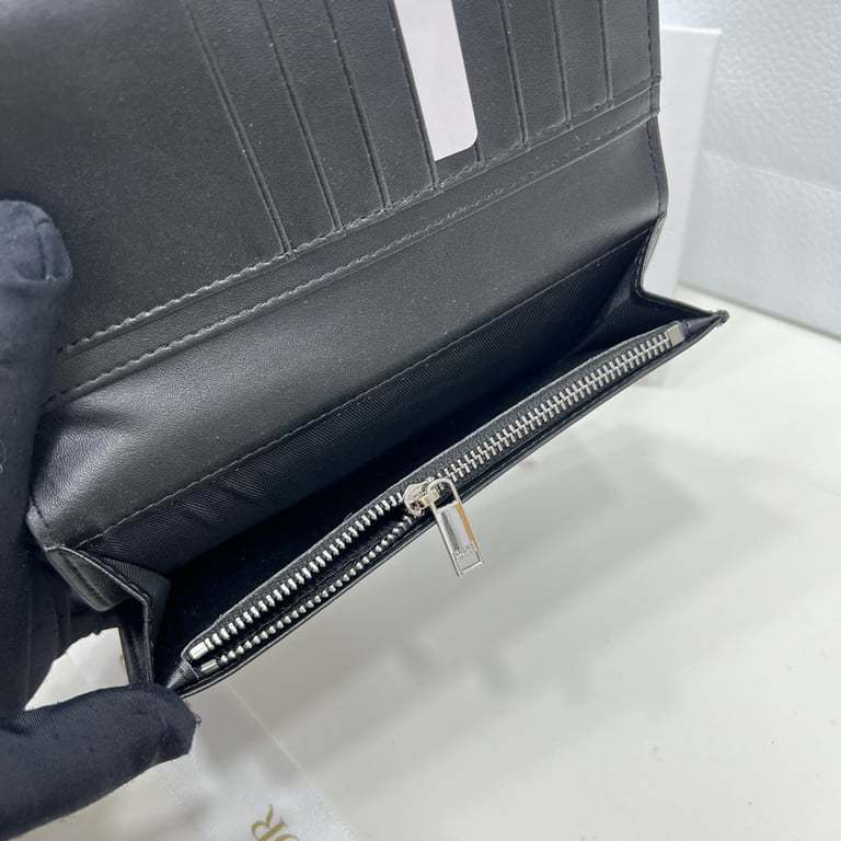 dir LONG WALLET BLACK 17.5CM