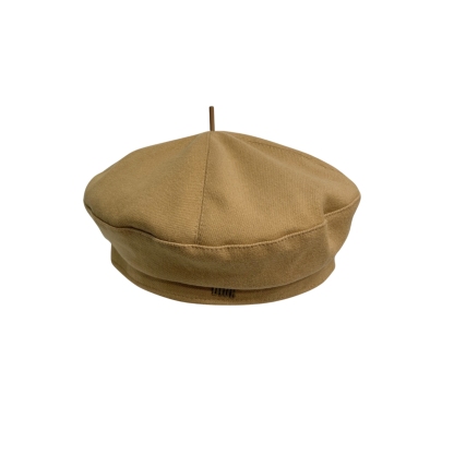 DOR COTTON DRILL BERET BEIGE