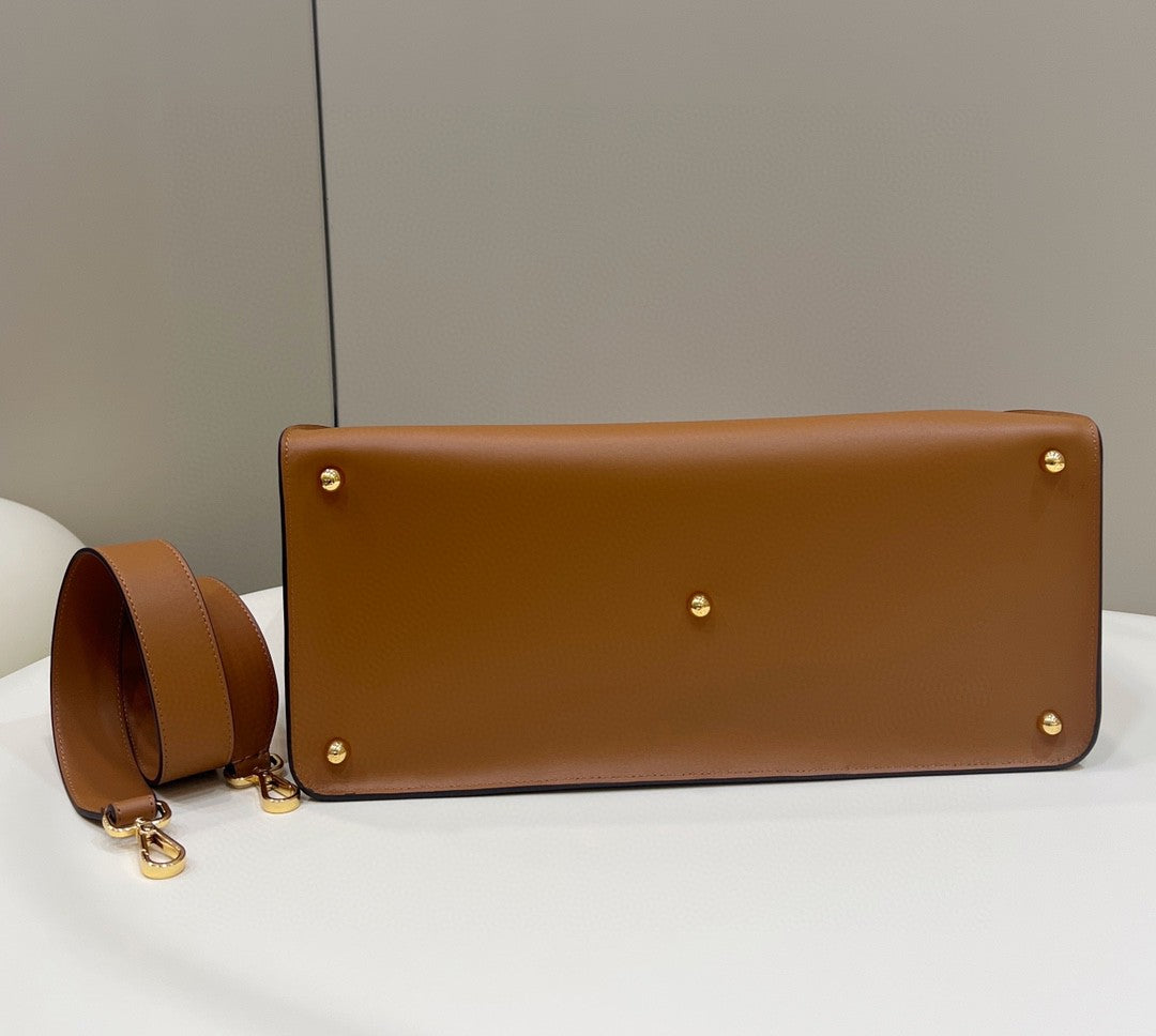FI Way Medium Brown Bag For Woman 29.5cm/11.5in