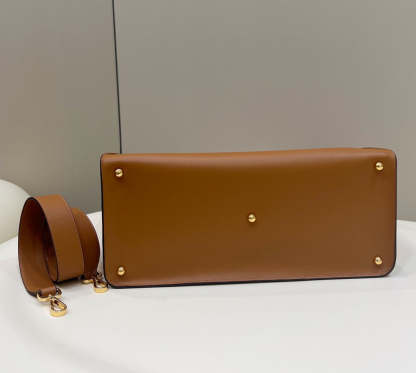 FI Way Medium Brown Bag For Woman 29.5cm/11.5in