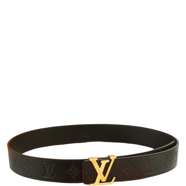 LUV SHADOW 40MM REVERSIBLE BELT GOLD BUCKLE