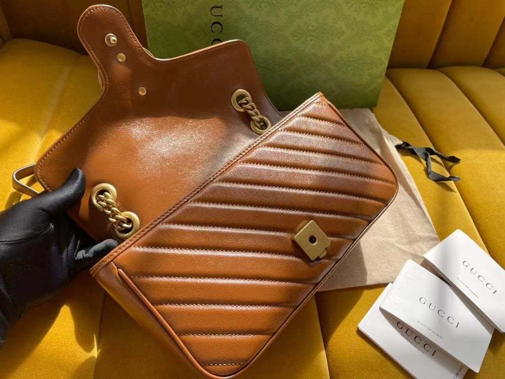 GG MARMONT MINI MATELASSE SHOULDER BAG