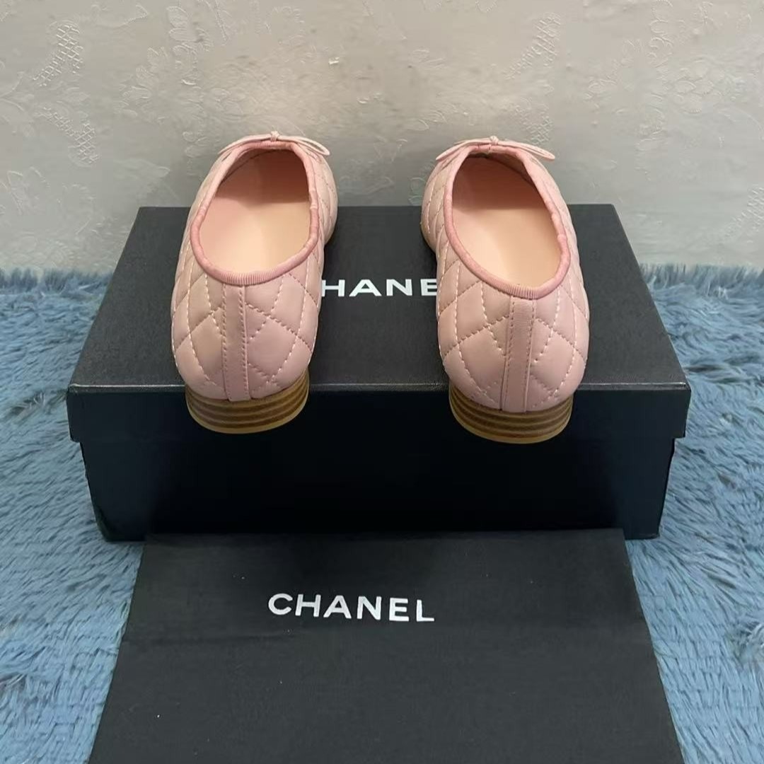 CHL LIGHT PINK BALLET FLATS