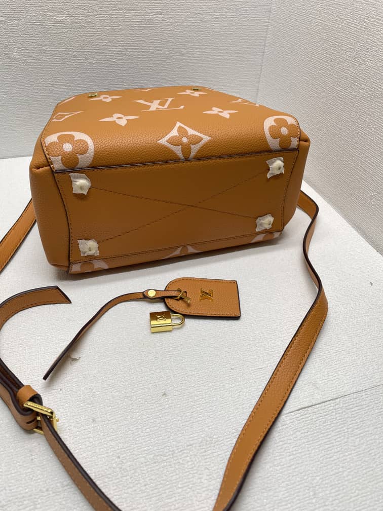 LV MONTAIGNE BB BAG ORANGE 30CM M45778