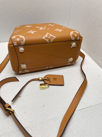 LV MONTAIGNE BB BAG ORANGE 30CM M45778
