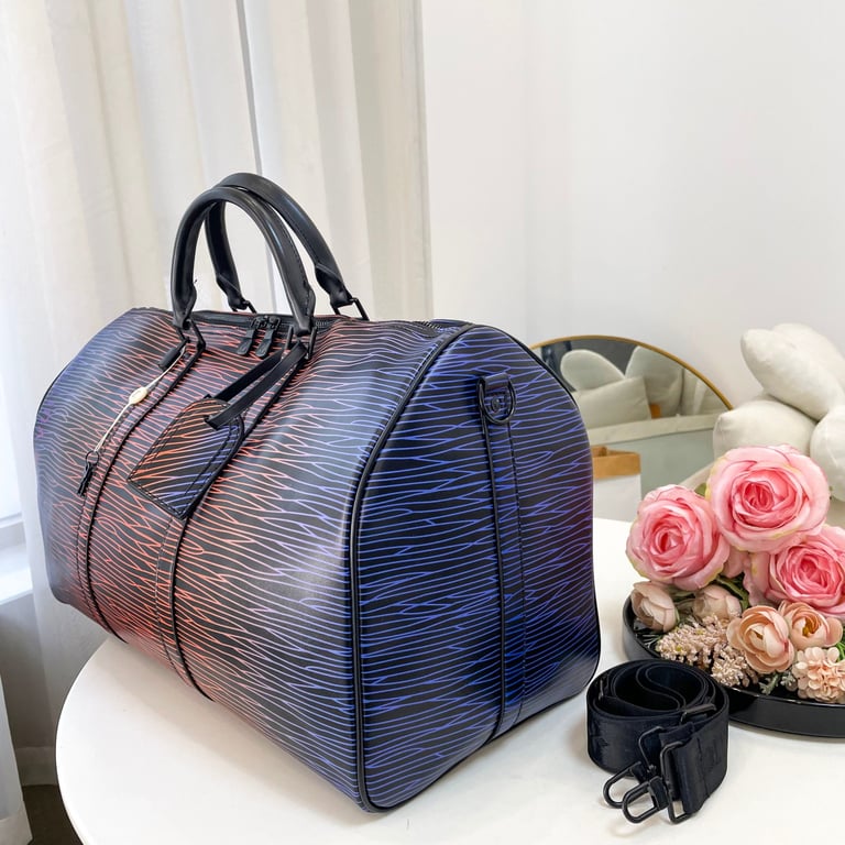 LUV KEEPALL BANDOULIERE 50 GRADIENT ELECTRIC SUN 32CM M23174