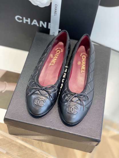 CHL BLACK BALLET FLATS