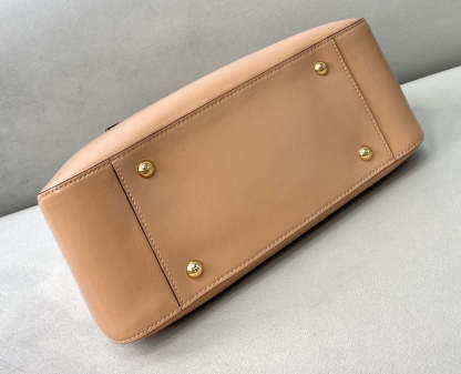 FI Medium FF Tote Shoulder Pink Bag For Woman 38cm/15in