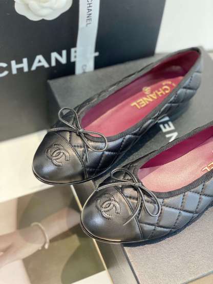 CHL BLACK BALLET FLATS