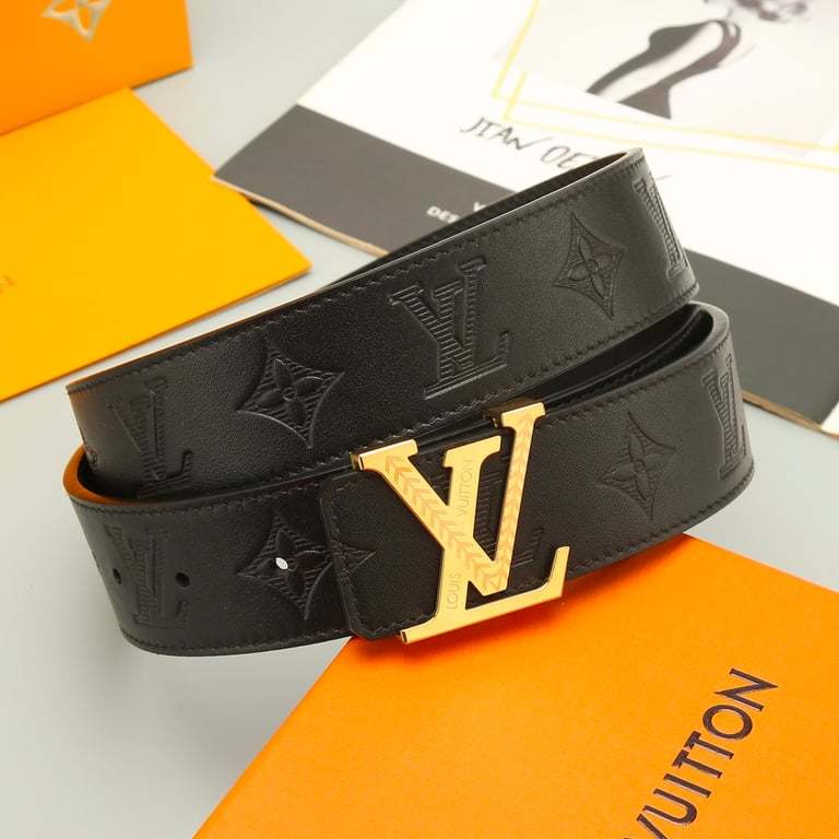 LUV SHADOW 40MM REVERSIBLE BELT GOLD BUCKLE