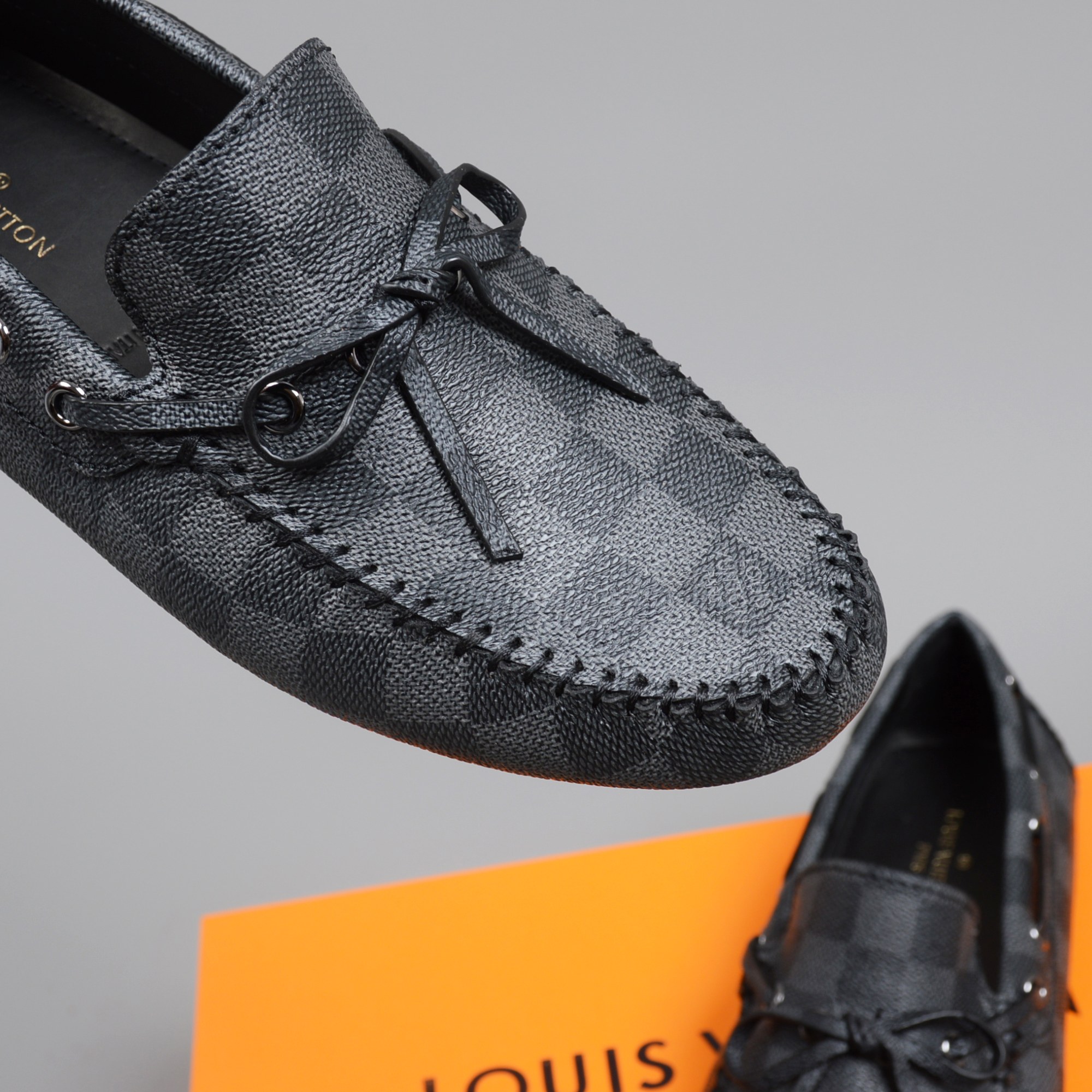 LUV MOCCASIN LOAFERS BLACK VIRGIL ABLOH