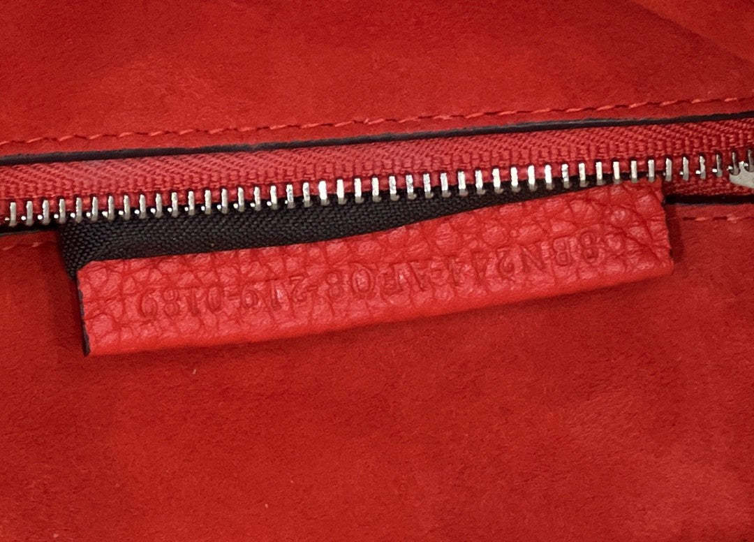 FI Peekaboo Small Red Bag For Woman 23cm/9in