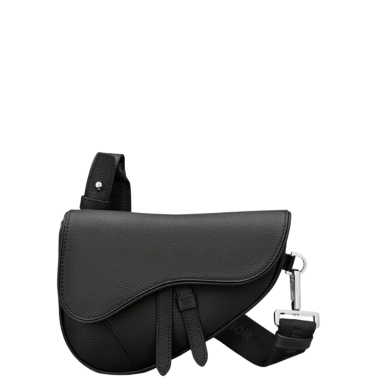 DIR MINI SADDLE BAG OBLIQUE JACQUARD BLACK