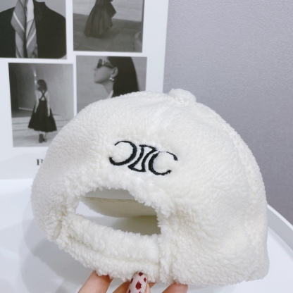 CL AUTUMN AND WINTER HAT BLACK AND WHITE