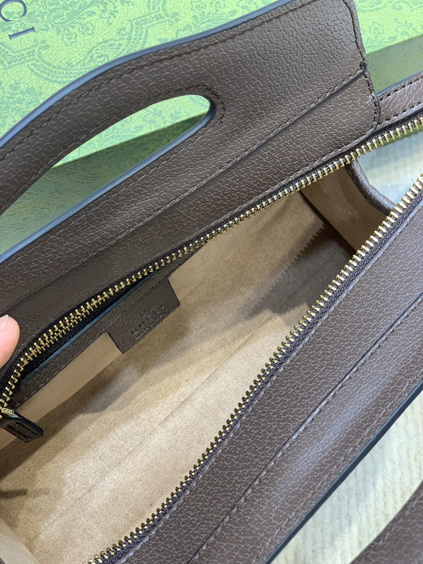 GG OPHIDIA SMALL TOTE WITH WEB 693724 96IWO 8745