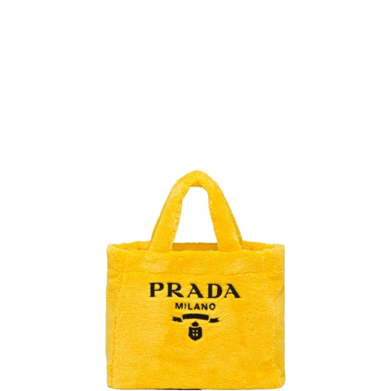 PR TERRY TOTE BAG YELLOW 41CM