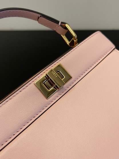 FI Peekaboo ISeeU Petite Beige Bag Small For Woman 20cm/8in