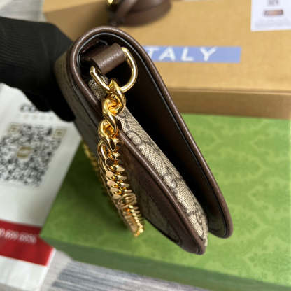 gg Blondie Shoulder Bag Beige For Women, Women&#8217;s Bags 11in/28cm gg 699268 K9GSG 8358