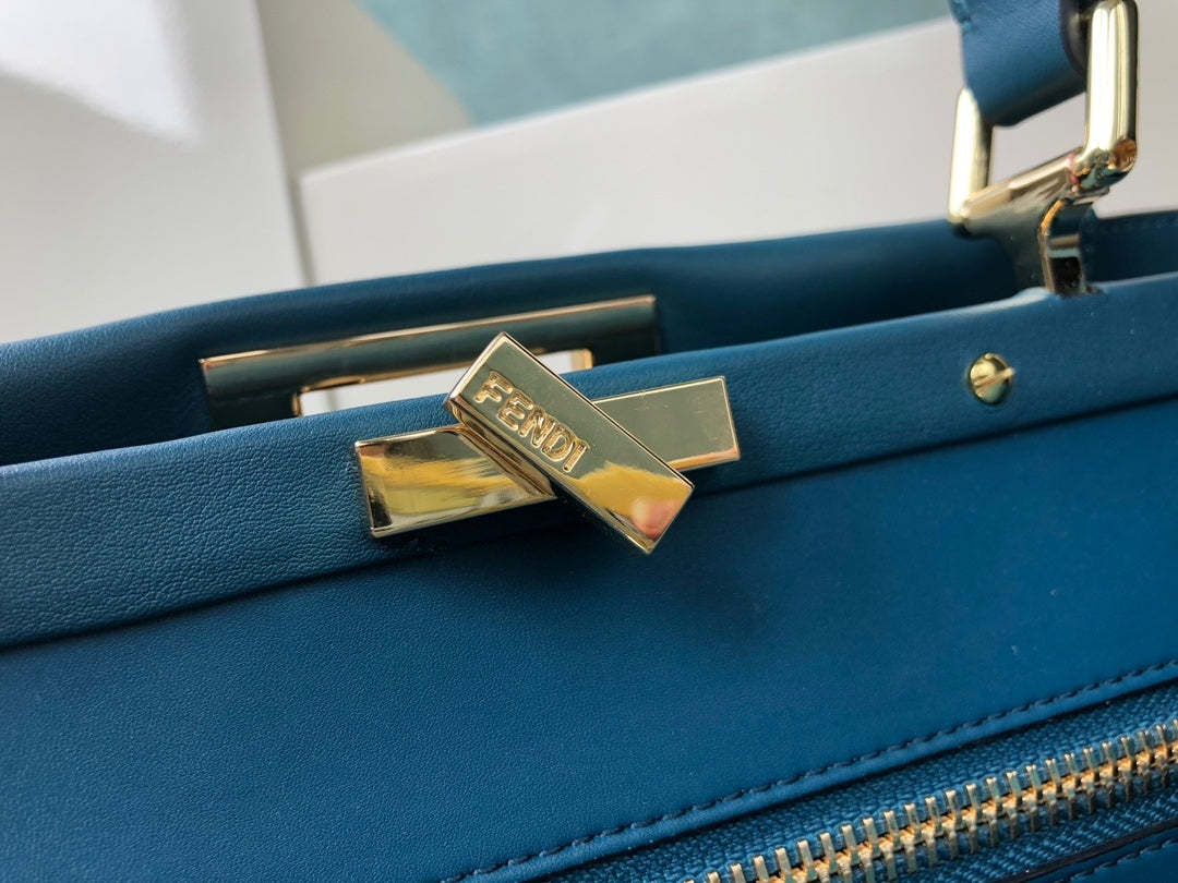FI Handle Bag Blue For Woman 12.6in/32cm