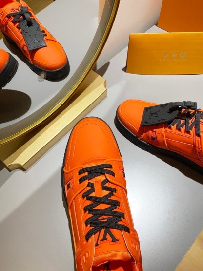 LUV TRAINER SNEAKER RUBBER ORANGE VIRGIL ABLOH